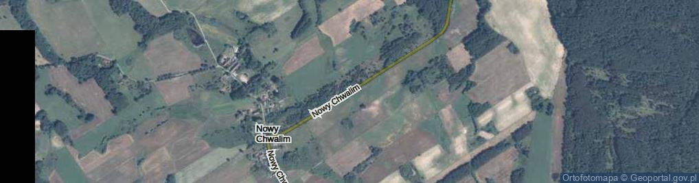 Zdjęcie satelitarne Nowy Chwalim ul.